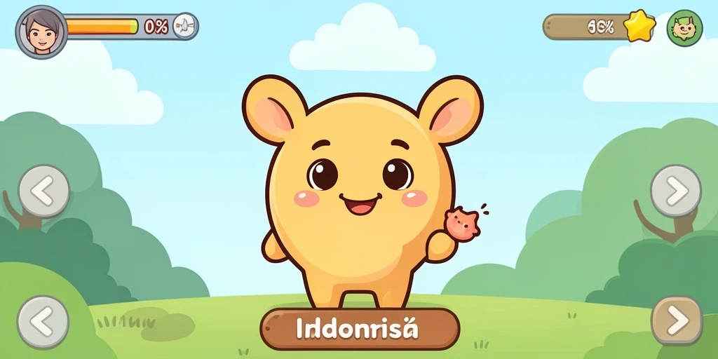 Animasi seru saat menyelesaikan misi.