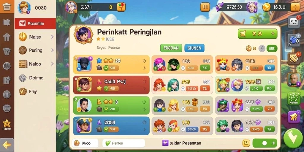 Level menantang yang siap menguji kemampuan Anda.