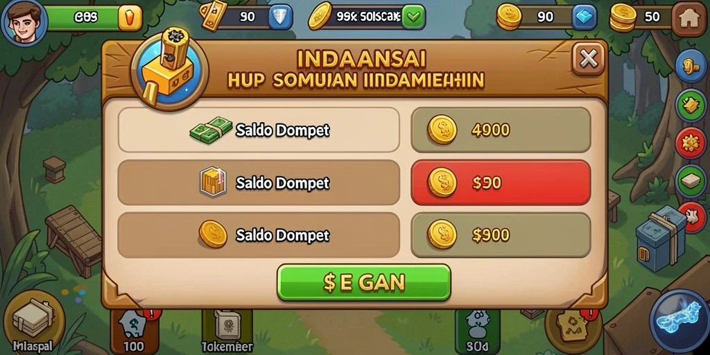 Sistem reward yang menawarkan banyak hadiah menarik.