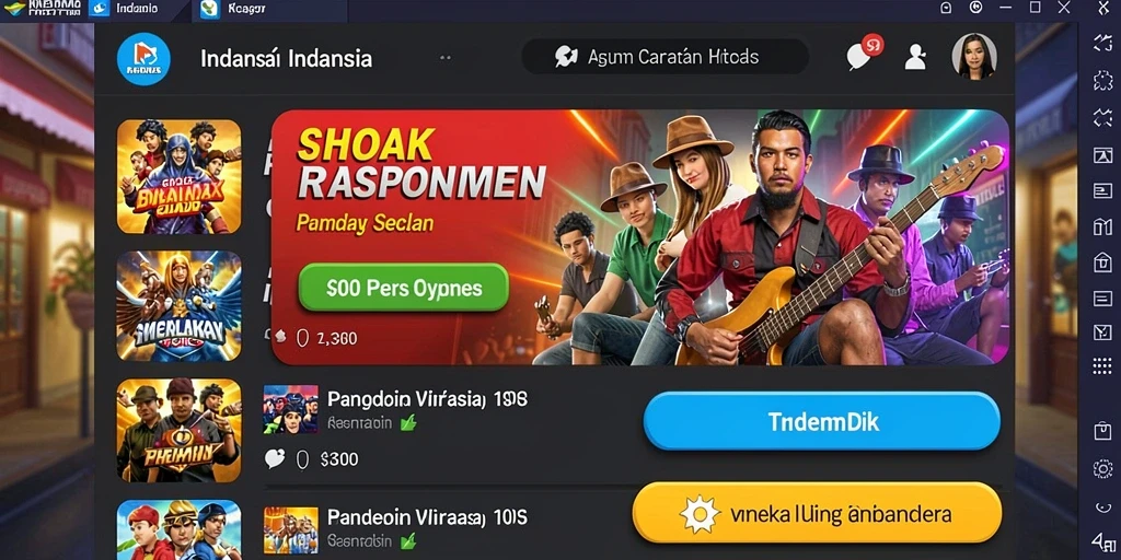 Bonus menarik setiap harinya untuk pengguna.
